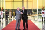 Alberto Fernández se reúne con Lula por los 200 años de relaciones