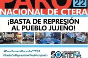 Jujuy: La Ctera convocó a un paro nacional docente