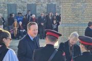 David Cameron en Malvinas