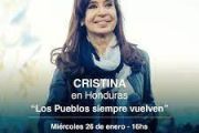 Cristina Fernández en Honduras