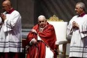 Vía crucis sin el Papa
