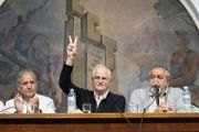 La CGT llama a 'reventar las urnas' junto a Jorge Taiana